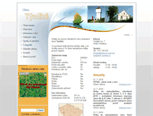 Tablet Screenshot of obec-tyniste.cz